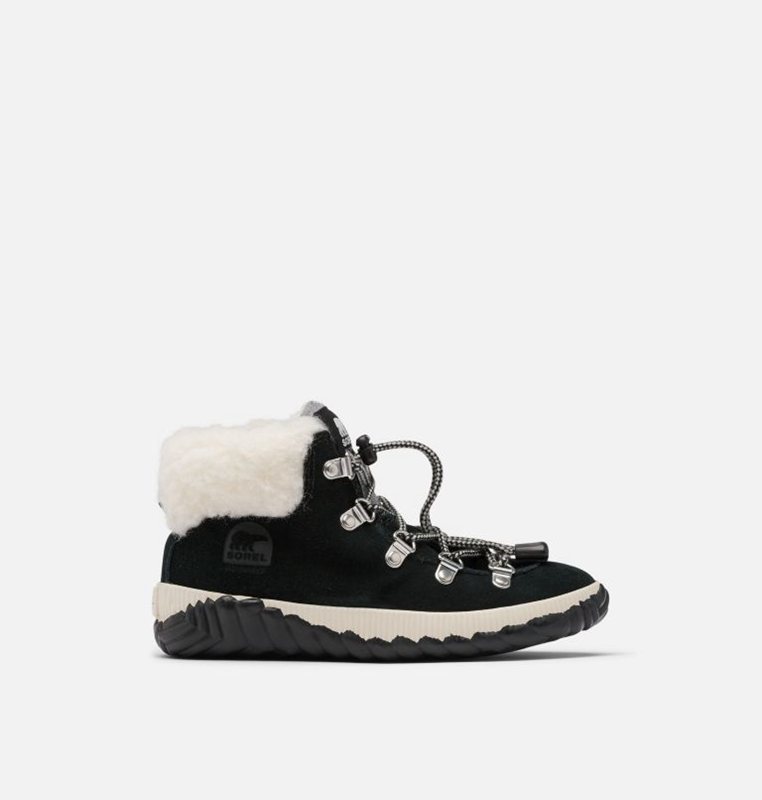 Sorel Youth Out N About™ Conquest - Kids Booties Black - 931570EBL